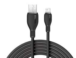 Usb Кабель-зарядка Lightning Baseus Pudding Series 2.4A 2м P10355700111-01 черный