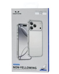 Накладка для i-Phone 17 Pro Keephone Non-Yellowing прозрачный