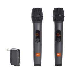 Беспроводной микрофон JBL Wireless Microphone (2 шт.) черный