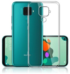 Накладка силикон тонкий 0,5мм Huawei Honor Nova 5i Pro/Mate 30 lite прозрачный