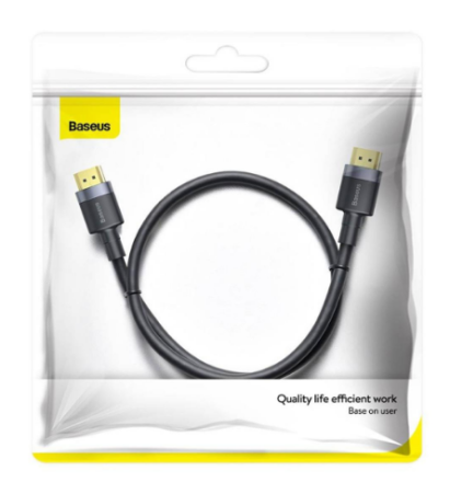  Кабель Baseus Cafule HDMI на HDMI 1м CADKLF-E01 красный