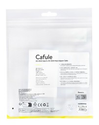 Кабель Baseus Cafule HDMI на HDMI 1м CADKLF-E01 чёрный