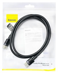 Кабель Baseus Cafule HDMI на HDMI 1м CADKLF-E01 чёрный