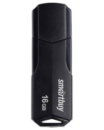  USB флеш накопитель Smartbuy 16GB Clue Black (SB16GBCLU-K)