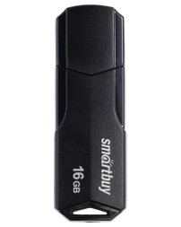 USB флеш накопитель Smartbuy 16GB Clue Black (SB16GBCLU-K)