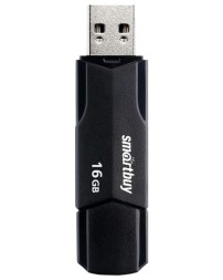 USB флеш накопитель Smartbuy 16GB Clue Black (SB16GBCLU-K)