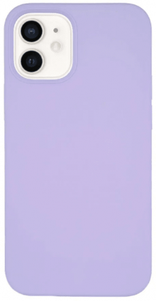 Чехол-накладка  i-Phone 12/12 Pro Silicone icase  №05 лиловая