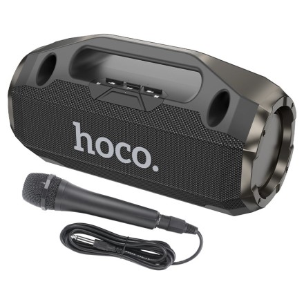 Bluetooth колонка Hoco HA3 Drum outdoor BT speaker черная