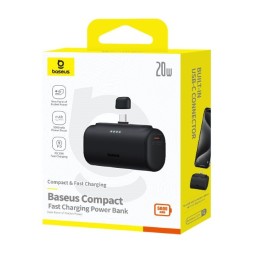 Powerbank Baseus Compact Fast Charging USB-C Powerbank (20W) 5000mAh черный