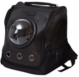 Сумка-переноска для животных Xiaomi Little Beast Star Pet School Bag Breathable Space черная