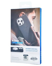 Накладка для i-Phone 16 Pro Keephone Rosana MagSnap черный