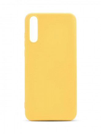 Накладка для Huawei Y8P/Enjoy 10S/P Smart S Silicone cover желтая