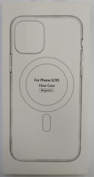 Накладка для i-Phone X/XS силикон MagSafe Clear Case
