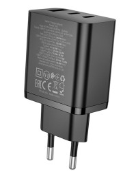 Сетевое зар. устр. Hoco N50 1USB/2С 45W черное