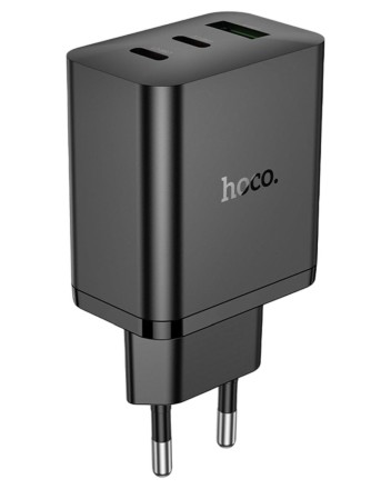  Сетевое зар. устр. Hoco N50 1USB/2С 45W черное
