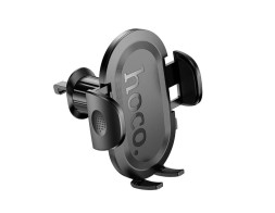 Держатель в автомобиль в воздуховод Hoco H53 с зажимом черный