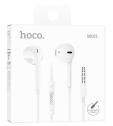 Наушники с микрофоном Hoco M101 белые