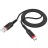  Usb Кабель-зарядка Type-C Hoco X59 3A 2м в тканевой оплётке черный
