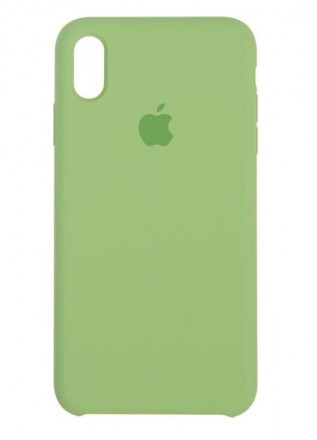 Чехол-накладка  i-Phone XR Silicone icase  №01 светло-болотная