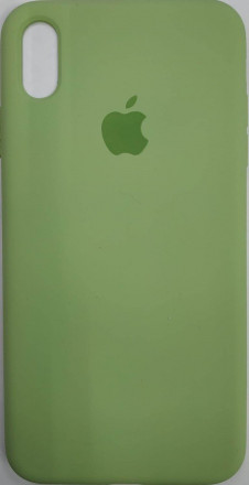 Чехол-накладка  i-Phone XR Silicone icase  №01 светло-болотная