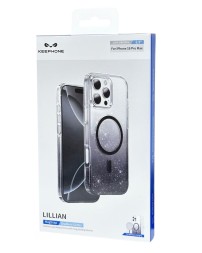 Накладка для i-Phone 16 Pro Max Keephone Lillian MagSnap черный