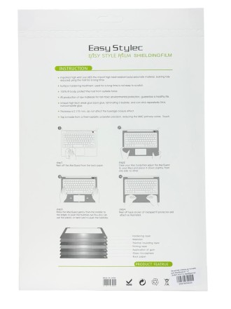  Защитная пленка на топкейс для MacBook Air 13&quot; (A2681/A3113) серебристая