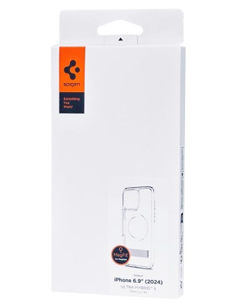  Накладка для i-Phone 16 Pro Max 6.9 Spigen Ultra Hybrid S MagSafe (ACS08009) прозрачно-белый