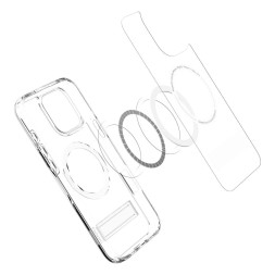 Накладка для i-Phone 16 Pro Max 6.9 Spigen Ultra Hybrid S MagSafe (ACS08009) прозрачно-белый