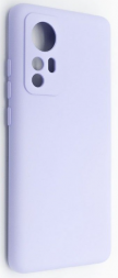 Накладка для Xiaomi Mi 12T Silicone cover без логотипа лаванда