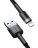  Usb Кабель-зарядка Lightning Baseus Cafule 1м (CALKLF-BG1) чёрно-серебристый