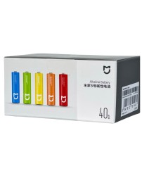 Батарейки Mijia Rainbow No.5 тип AA 40 шт цветные