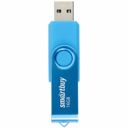 USB флеш накопитель Smartbuy 16GB Twist (SB016GB2TWB) синий