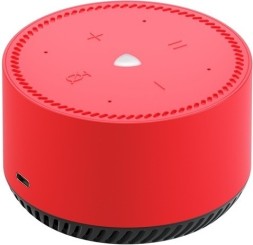 Умная колонка Яндекс Станция Лайт BT5.0/Wi-Fi/5Вт красная