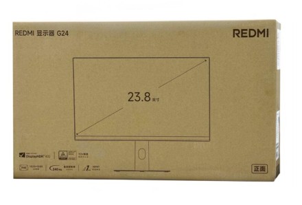 Монитор Redmi 23.8&quot; G24 240Hz/1080P/HDR400/1мс (A24FDA-RG) черный
