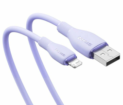 Usb Кабель-зарядка Lightning Baseus Pudding Series 2.4A 2м P10355700511-01 сиреневый