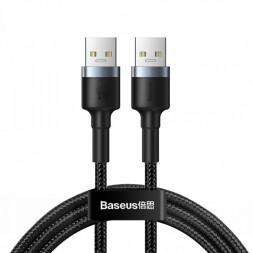 Usb Кабель Baseus Cafule USB3.0 Male на USB3.0 Male 2A 1м CADKLF-C0G черный