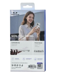 Накладка для i-Phone 17 Pro Max Keephone Non-Yellowing прозрачный
