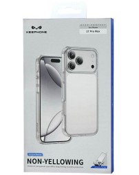 Накладка для i-Phone 17 Pro Max Keephone Non-Yellowing прозрачный