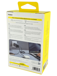 Сетевое зар. устр. Baseus EnerFill FE11 100W 1USB/2C P10182102123-00 черное