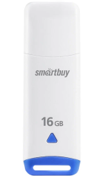 USB флеш накопитель Smartbuy 16GB Easy White (SB016GBEW)