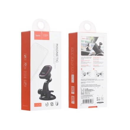  Держатель в автомобиль на торпеду Hoco CA28 магнитный черный