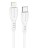  Usb Кабель-зарядка Type-C на Lightning Borofone BX51 Durable 12W 1м силиконовый белый