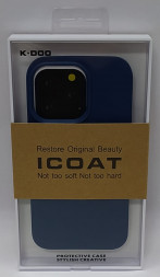 Накладка для i-Phone 13 K-Doo iCoat силикон синяя