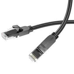 Патчкорд Borofone BUS01 RJ45-RJ45 5м черный