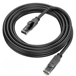 Патчкорд Borofone BUS01 RJ45-RJ45 5м черный