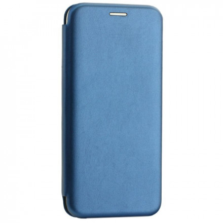  Чехол-книжка Samsung Galaxy M52 Fashion Case кожаная боковая синяя