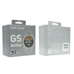Умные часы Mibro GS Active (XPAW016) c русским языком + 2 ремешка черные