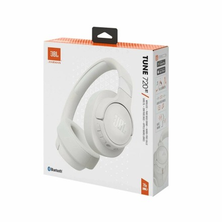  Стереонаушники Bluetooth Полноразмерные JBL T720BT BT5.0/450mAh/40ч белые