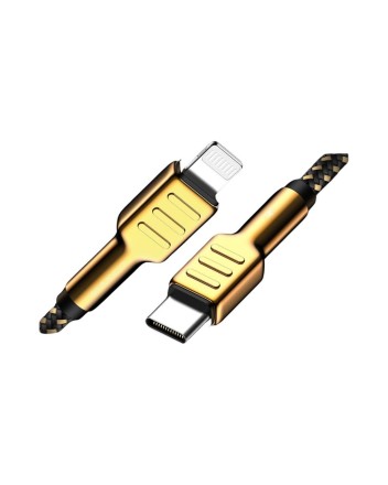  Usb Кабель-зарядка Type-C на Lighting Maxco MTC-P02CL 1.5м 20W золотой