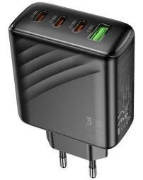 Сетевое зар. устр. Hoco CS27A 1USB/3C 67W черное